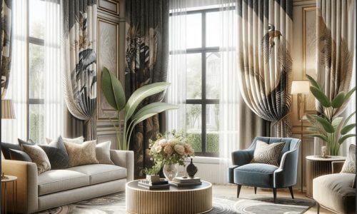 Curtain Canvas: Painting Curtains for a Personal Touch