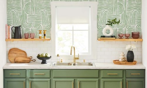 Paper Perfection: Using Contact Paper for Kitchen Cabinet Upgrades