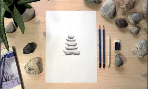 Pebble Prowess: Crafting Art with Pebbles