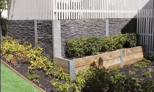 Timber Elegance: Building a Landscape Timber Retaining Wall